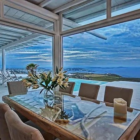 Magnificent Mykonos Blue Paradise 8 Bedroom Private Pool And Bar Panoramic Seaviews * Fanari (Mykonos)